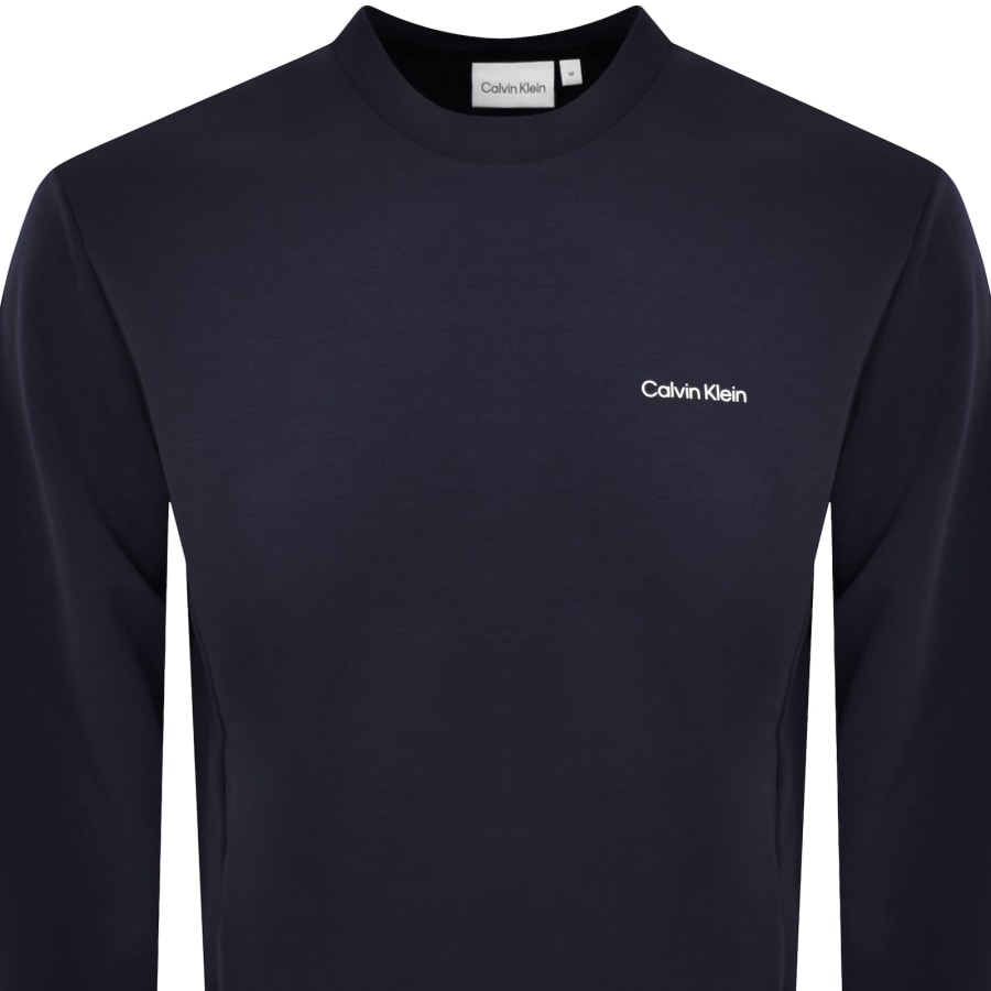 Navy calvin klein sweatshirt top